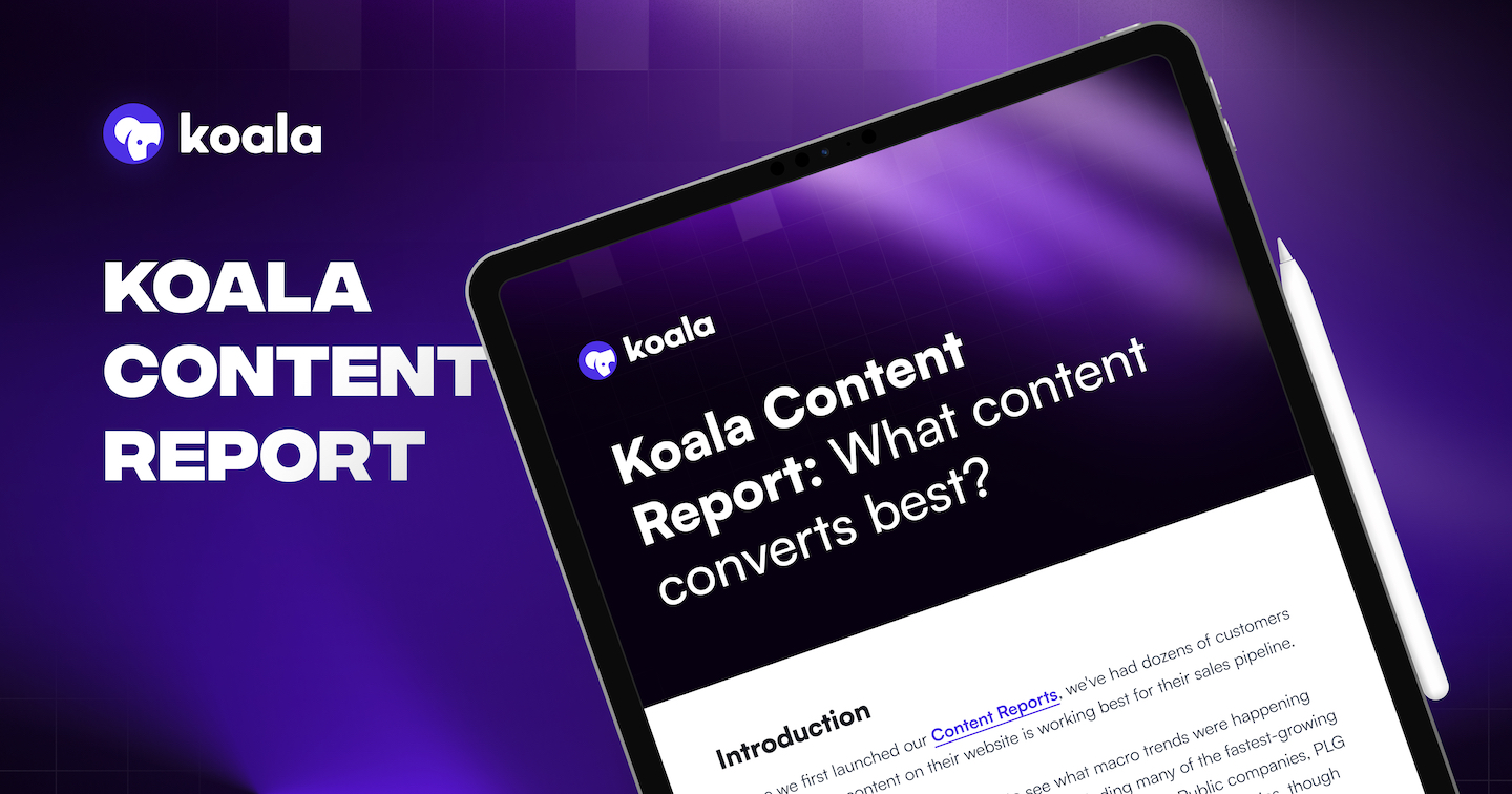 Koala Content Reports